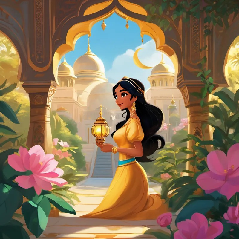 jasmine in agrabah palace