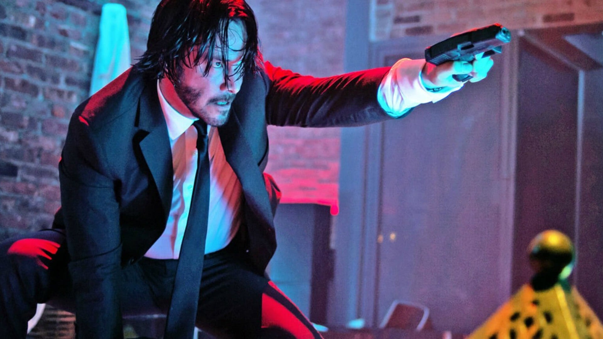 john wick gun fight scene