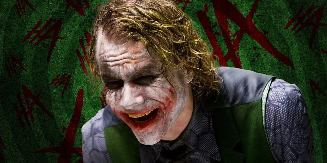 joker dark knight smile