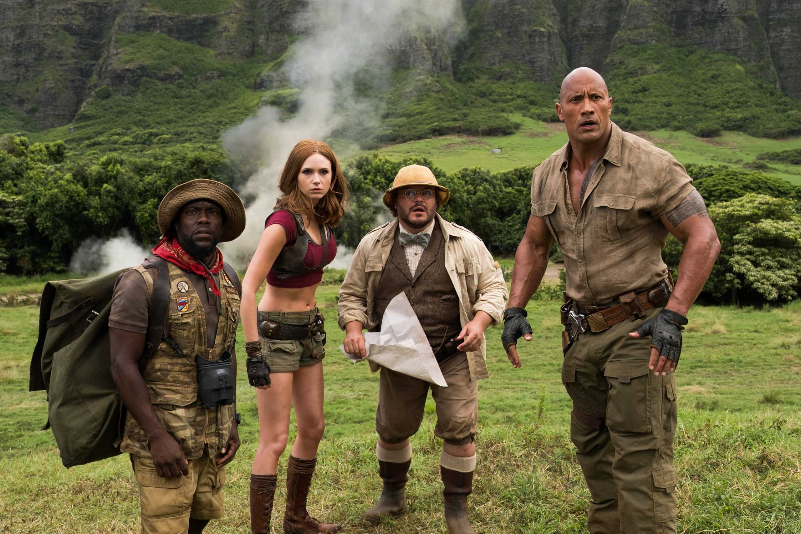 jumanji welcome to the jungle cast