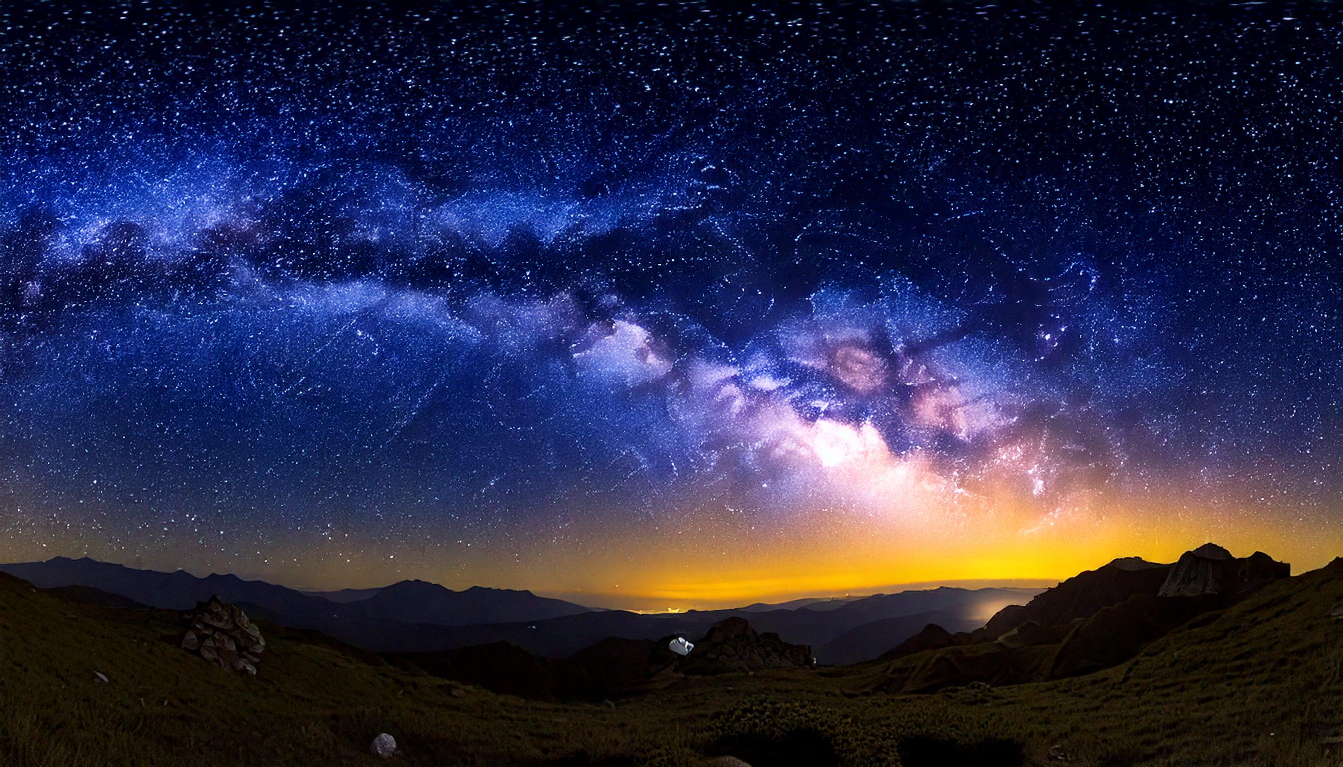 galaxy milky way panorama