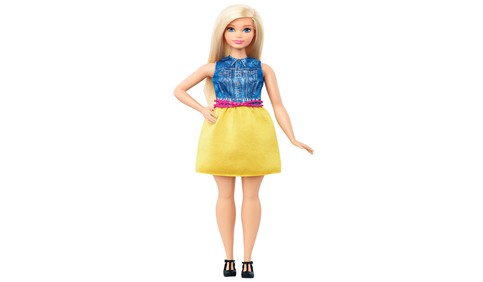 barbie girl toy with white background