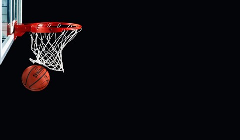 basketball black background