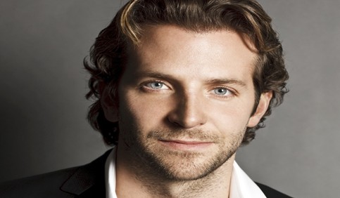 bradley cooper face long haired actor male