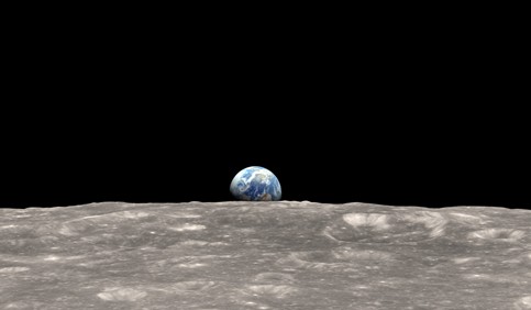 earth from space a pale blue dot