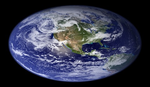 earth full view from satellite