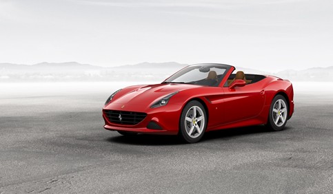 ferrari california t red