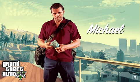 gta 5 artwork michael de santa