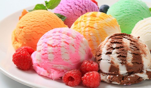 ice cream background