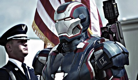 iron patriot in iron man 3 movie