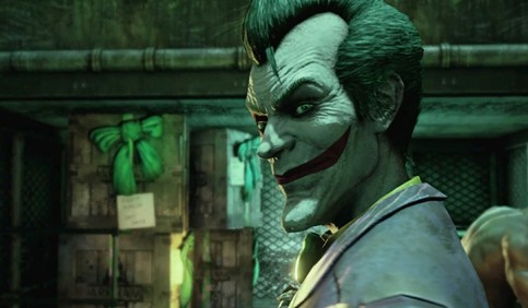 joker arkham asylum laugh