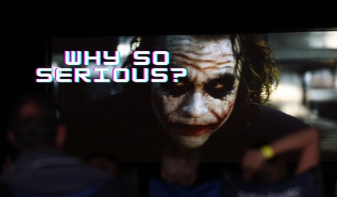 joker why so serious scene