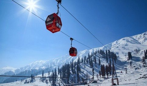 kashmir gulmarg ski resort