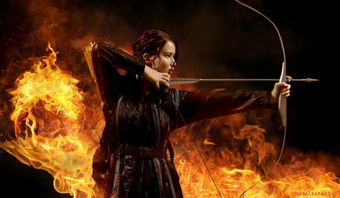 katniss everdeen archery shot