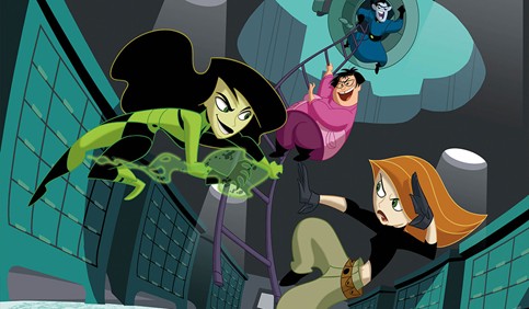 kim possible animated series scene