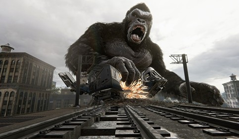 king kong city rampage