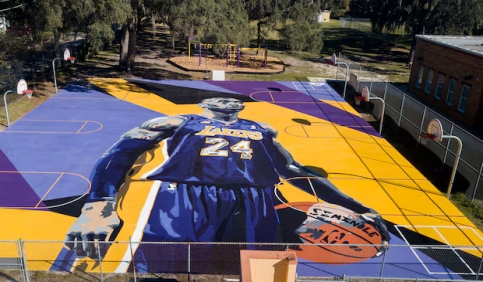 kobe bryant basketball court