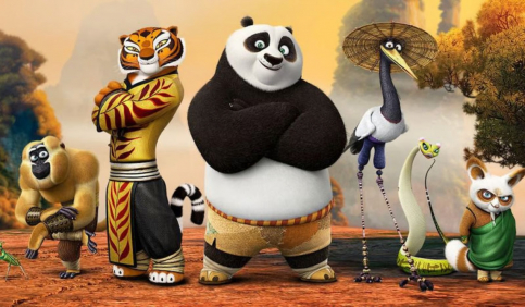 kung fu panda furious five