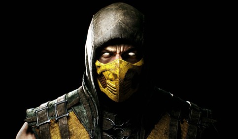 mortal kombat x scorpio ninja mask