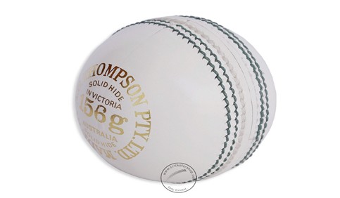 white cricket ball